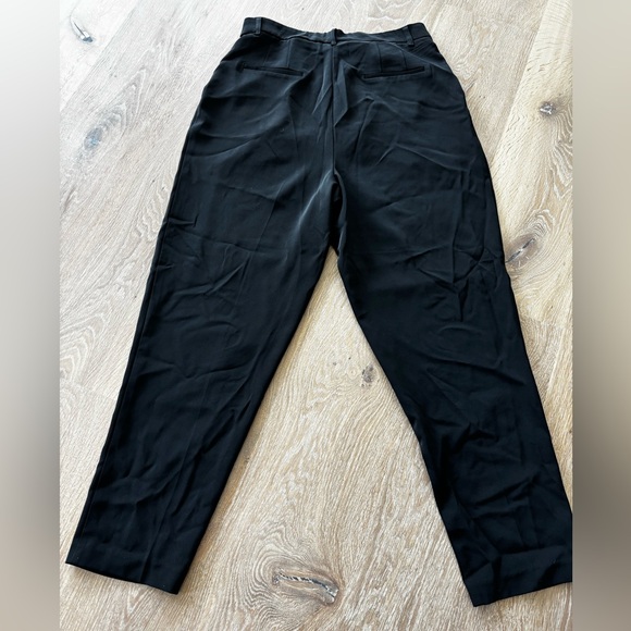 J&L ATELIER Loose Fit Black Trousers - Picture 4 of 5
